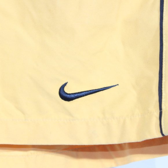 Vintage Nike Shorts XL 38-40" Yellow 1990's 90s Inner Mesh Sports Gym Beach Mens - Picture 7 of 10